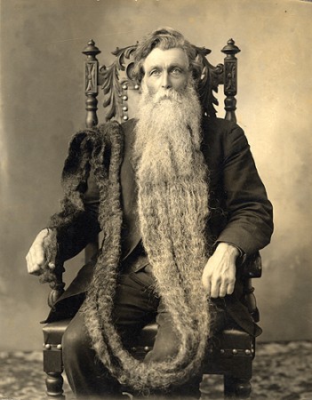 Wow, that's a long beard!